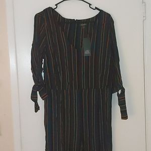 Striped Jumpsuit